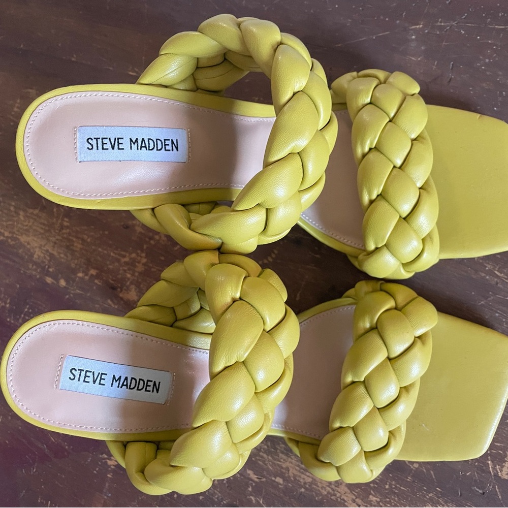 Steve Madden Lemon Braided Sandals